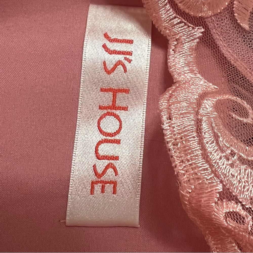 JJs House pink chiffon lace cocktail dress - Picture 8 of 8